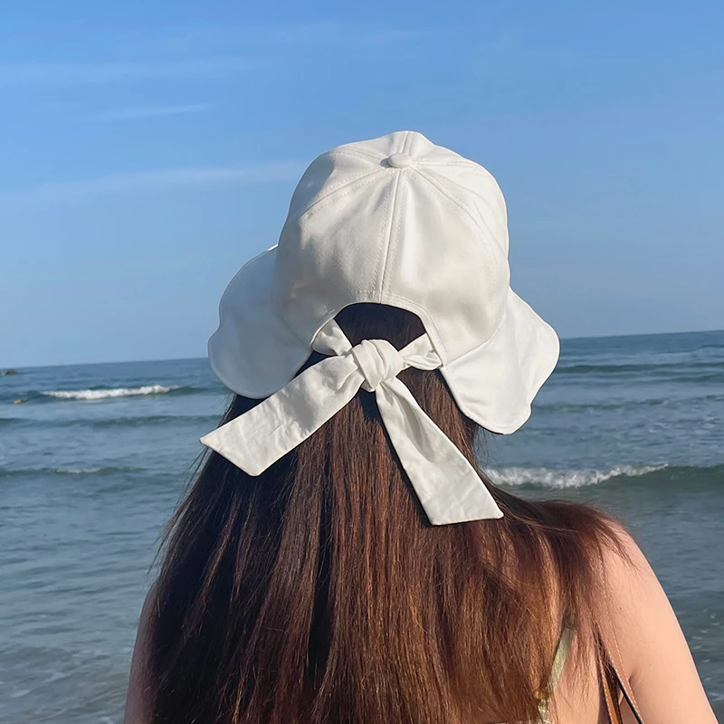 杨同学遮阳帽子女防晒夏季凉帽防紫外线遮脸骑车太阳帽新款渔夫帽