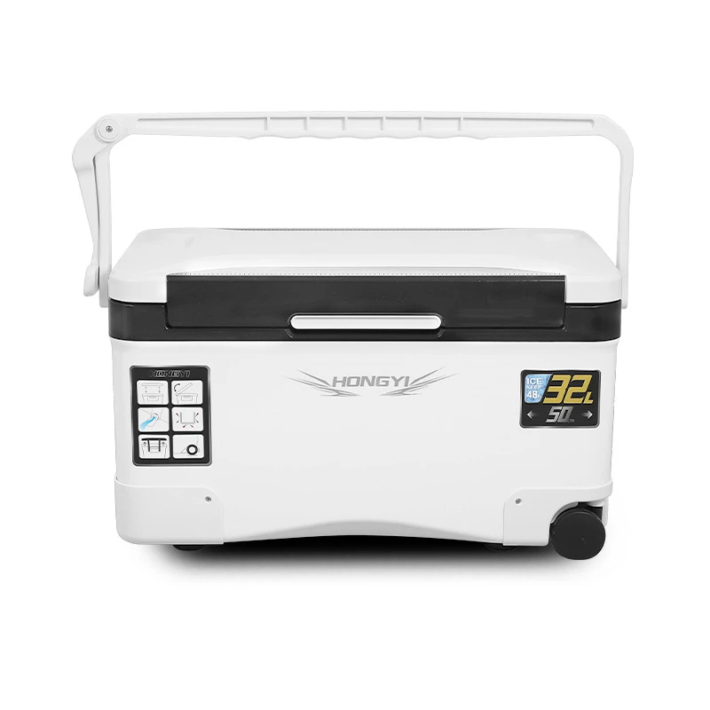 加工定制32升保温钓箱车载钓鱼冰箱户外钓鱼箱冷藏箱全套海钓箱子