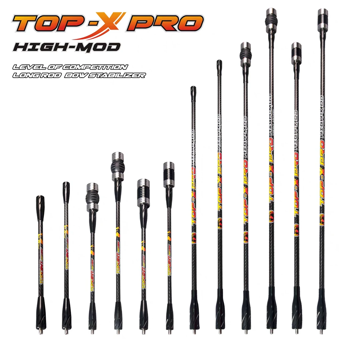 顶点高端系列TOP-XPRO平衡杆 射准竞技比赛平衡减震杆复合反曲弓