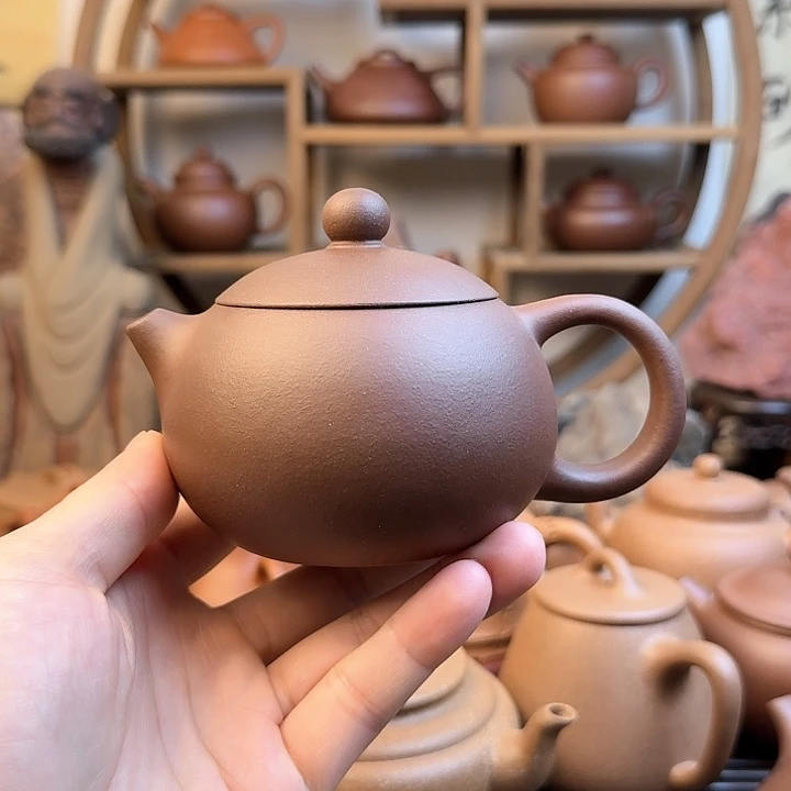 紫砂茶壶西施260cc紫泥