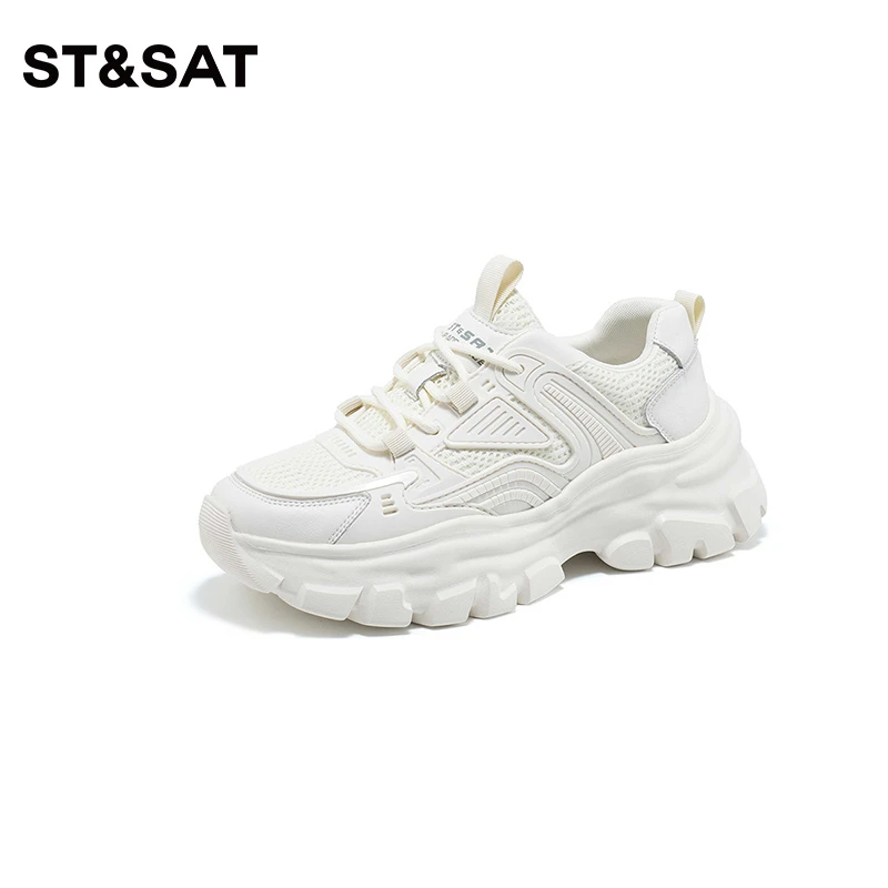 星期六时尚潮流网面透气老爹鞋SS33112031