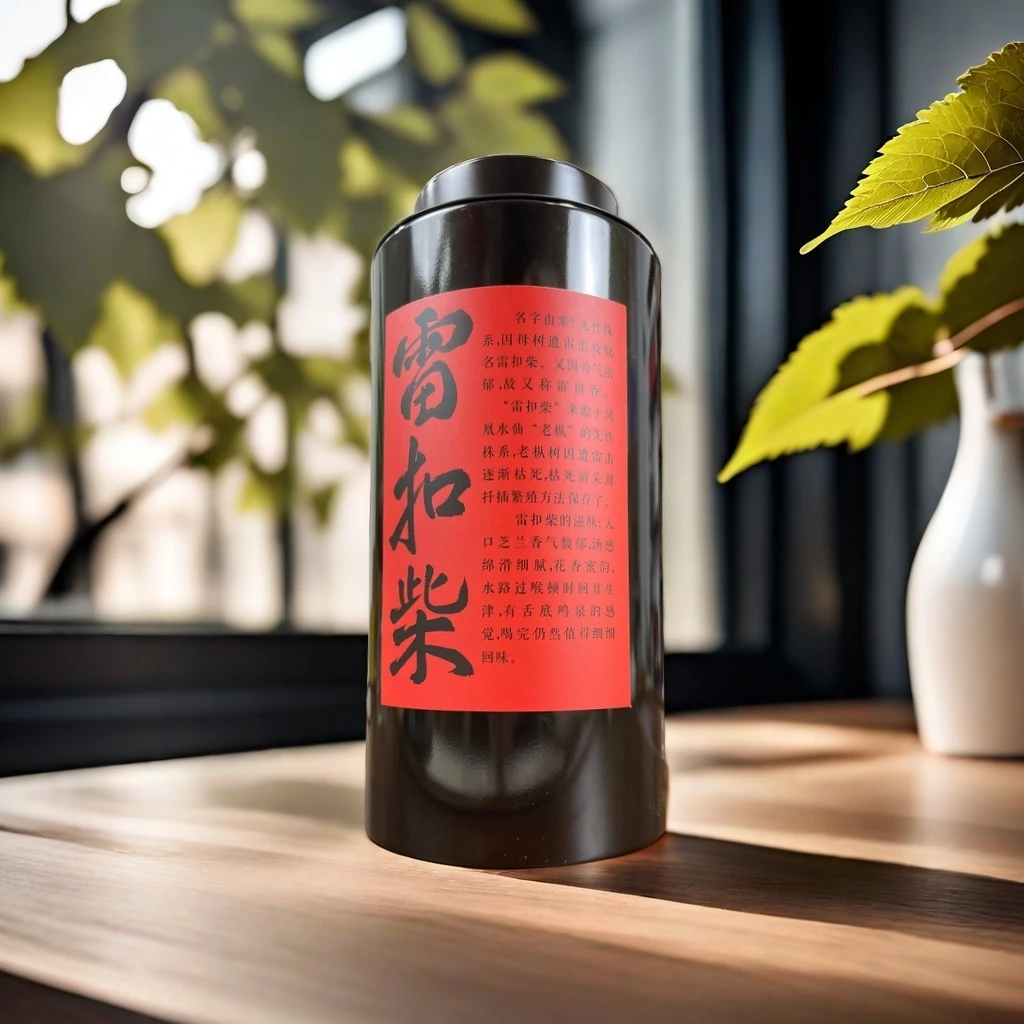 【雷扣柴】潮州凤凰高山老枞雷扣柴100g一罐