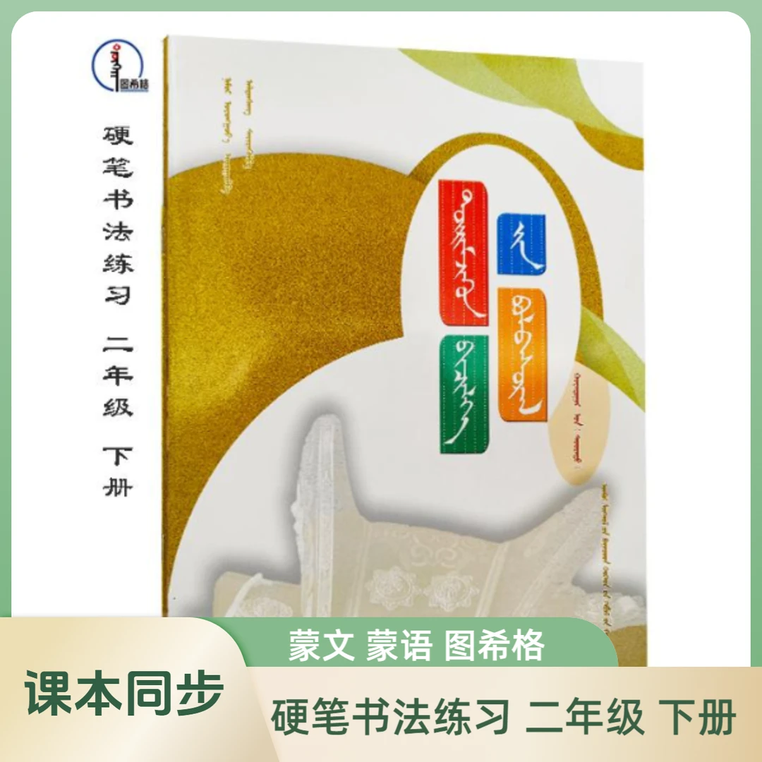 二年级下册【硬笔书法练习双面】图希格文化 内蒙古少年儿童出版社