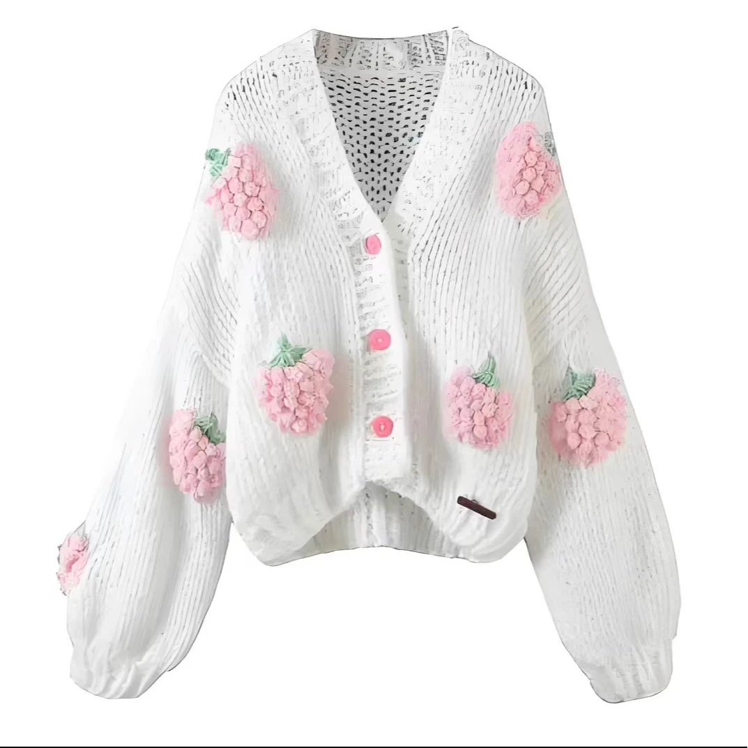 061-070 商家编码 秋冬毛衣集合女秋冬慵懒风软糯毛衣针织开衫