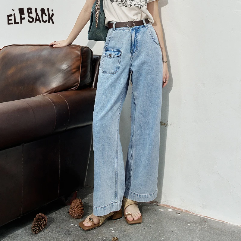 妖精的口袋夏季牛仔裤