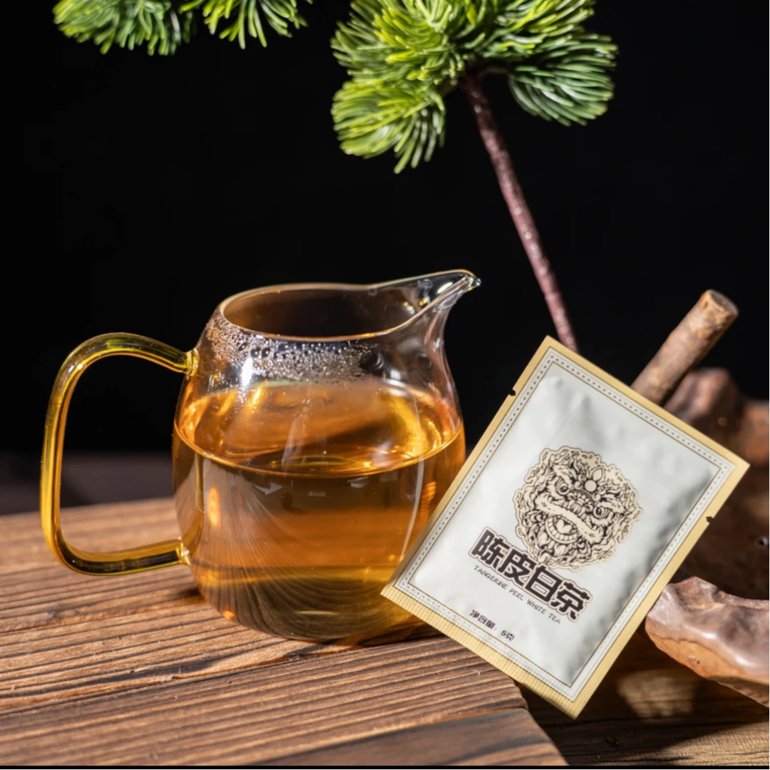 【茶江湖】八狮磻溪陈皮白茶100g