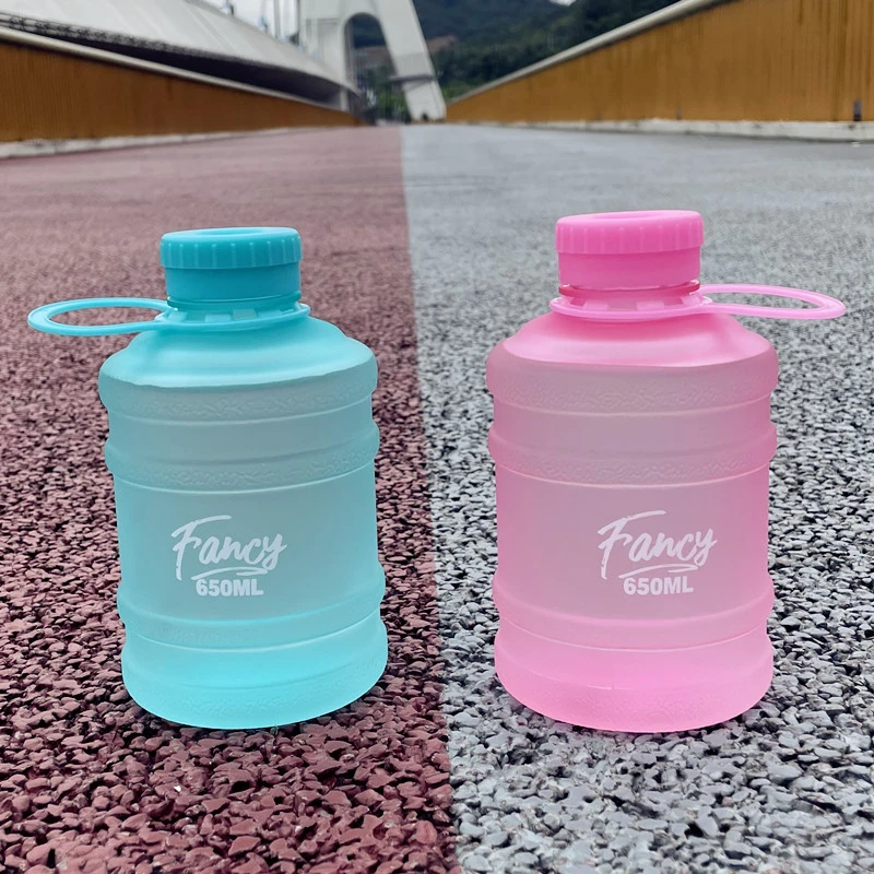 创意运动大容量防摔塑料水杯ins女男学生吨桶吨杯水桶杯子顿顿桶