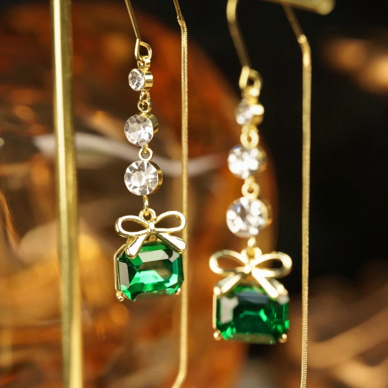 铜合金耳饰 高级感时尚耳线蝴蝶流苏耳环女小众气质百搭-10109