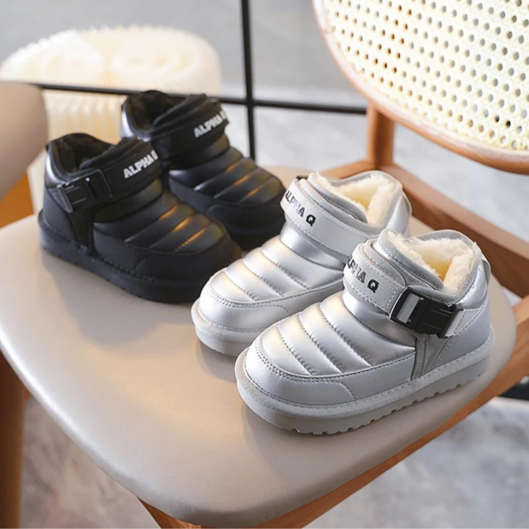 【悠悠童话】D001儿童加绒保暖雪地靴26-37