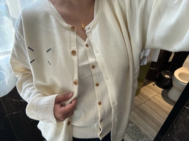 HMM显瘦针织开衫两件套