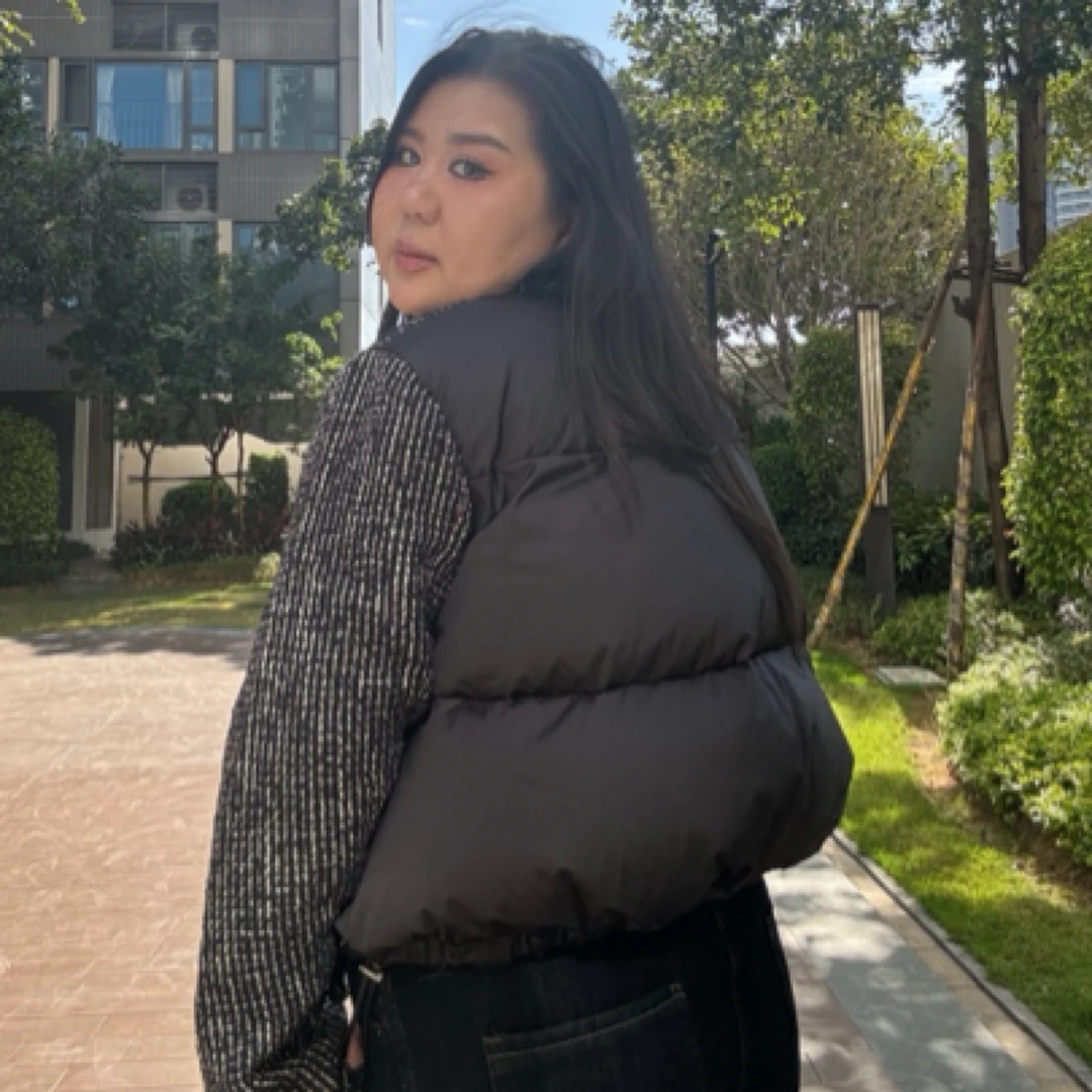 HMM小众设计师款小香风双拼外套