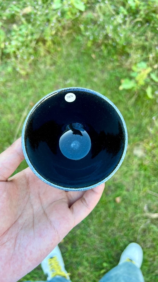 吴兴乾建盏柴烧纯手工茶杯主人杯茶具