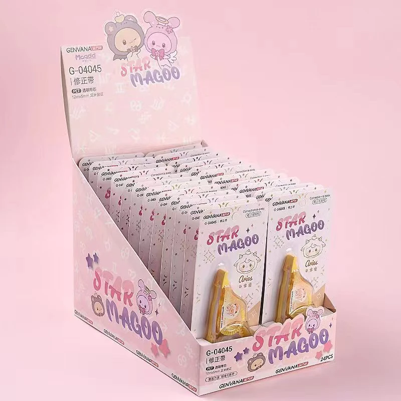 金万年蘑菇点点修正带