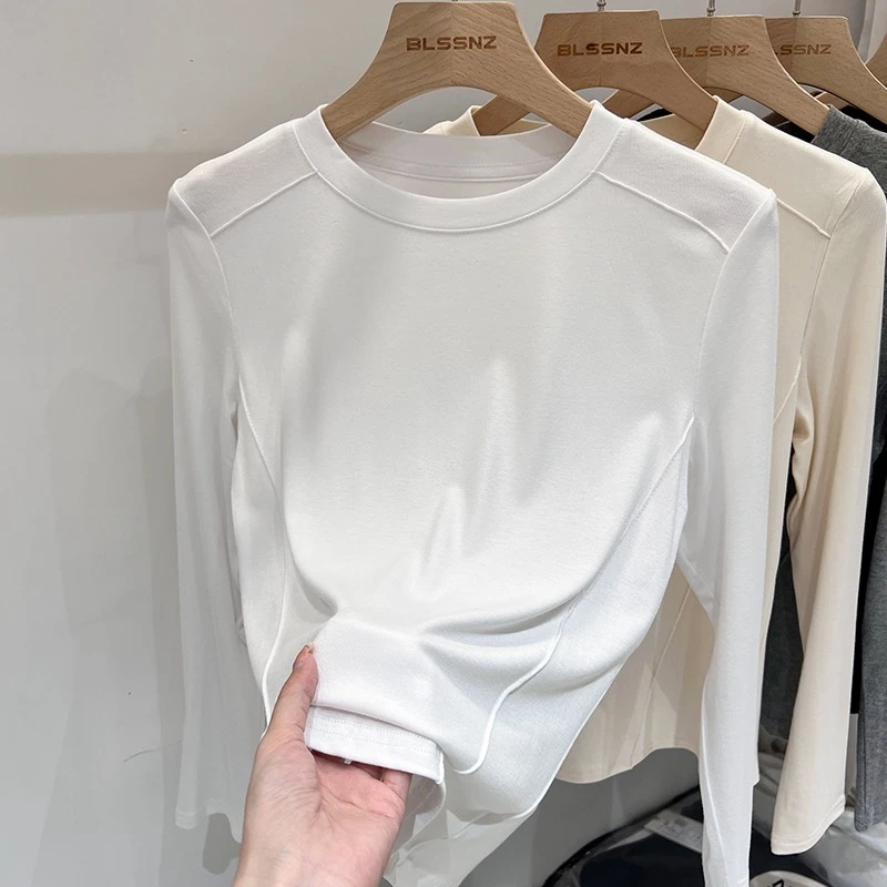 【清仓福利】「无绒和磨毛可选」秋冬季打底上衣8360