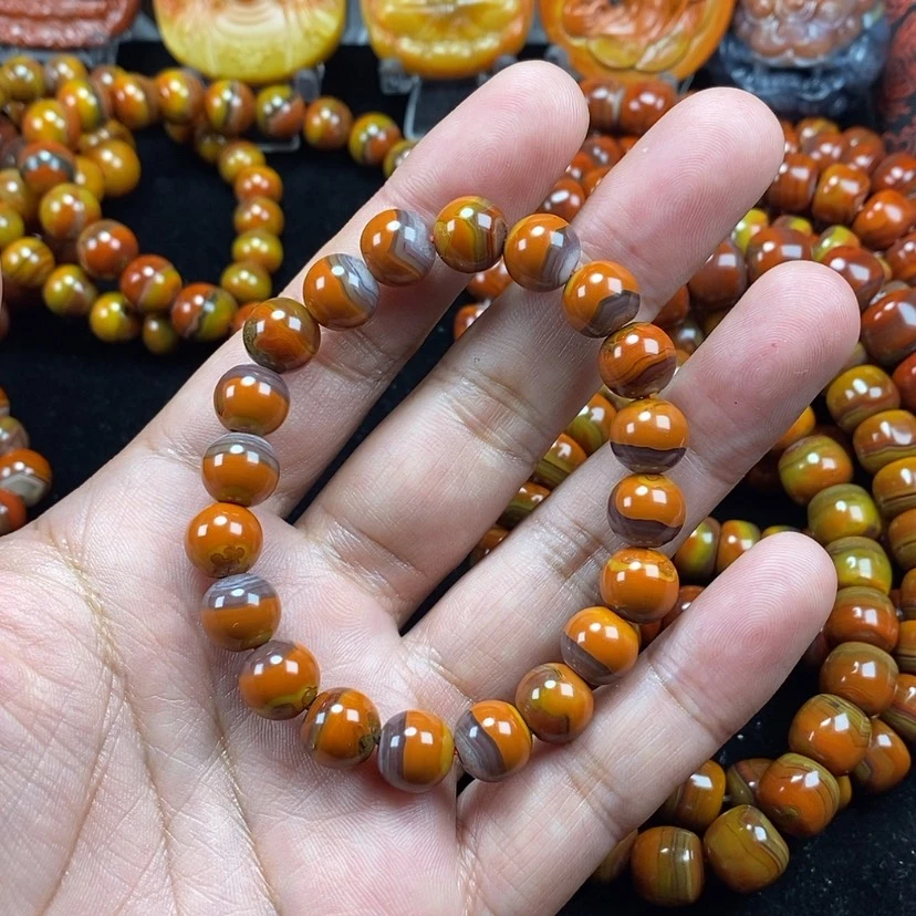 【闪购商品】玛瑙/玉髓战国红手串未镶嵌申