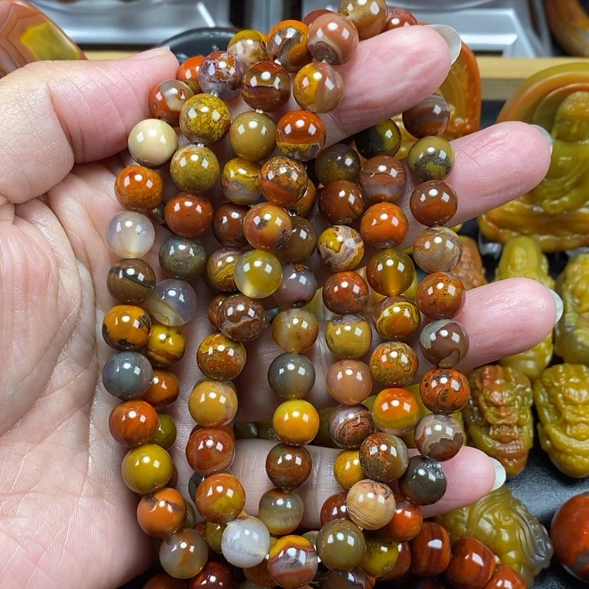 【闪购商品】玛瑙/玉髓战国红未镶嵌星**月
