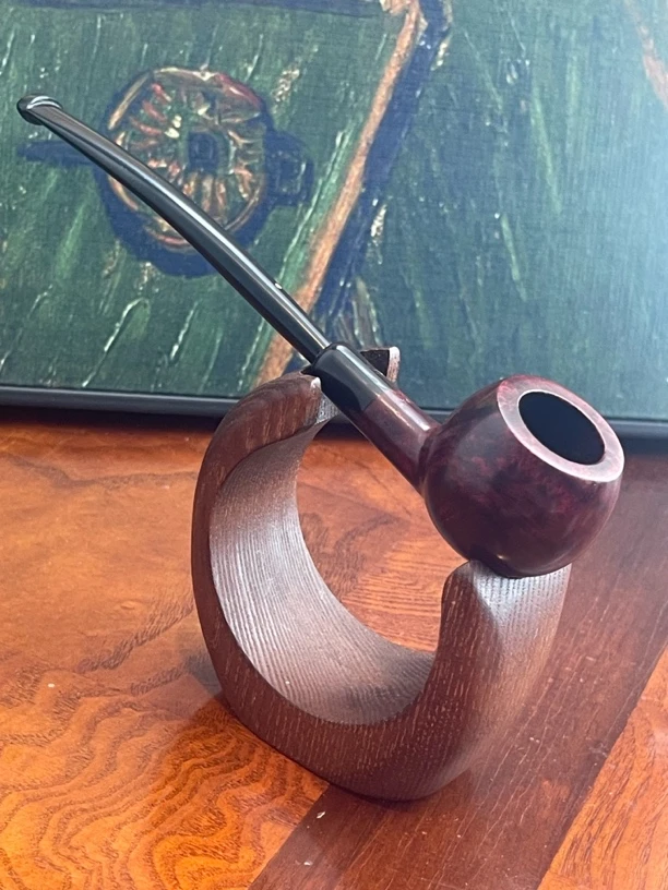 1920-1921年D家inner tube专利码带HW手工戳王子斗型烟斗全新