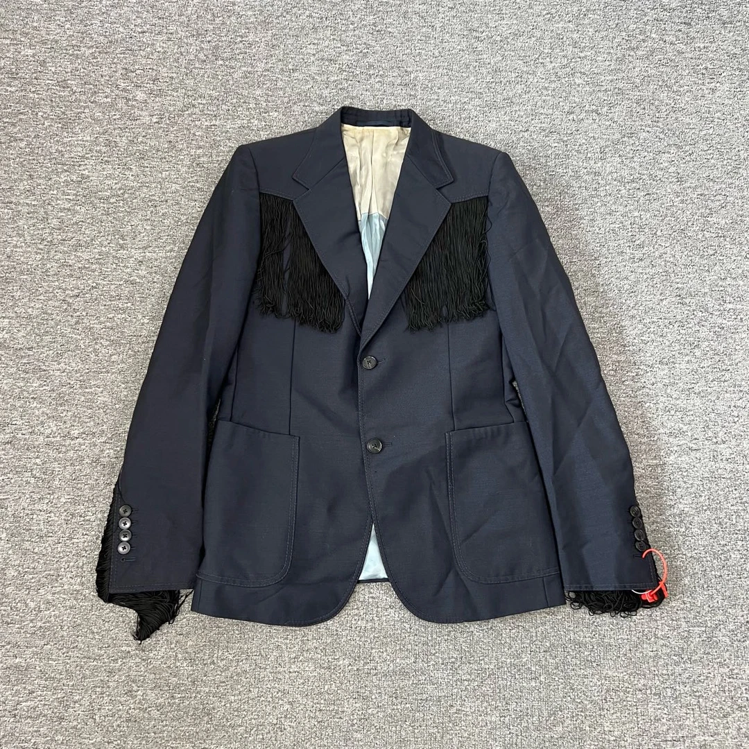 Gucci 古驰 秀款 流苏 西装外套 99新 46码