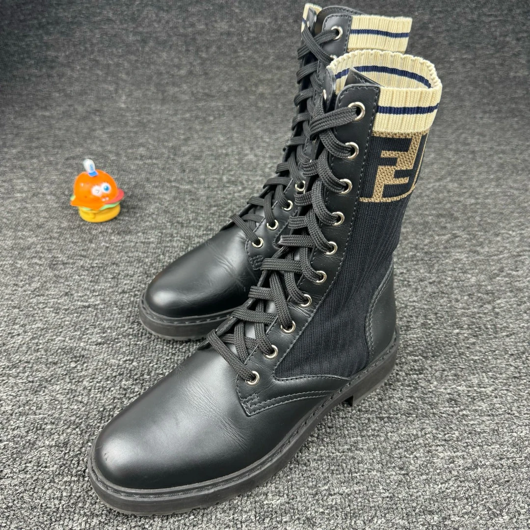 fendi 芬迪 双F老花串标 35.5码 98新