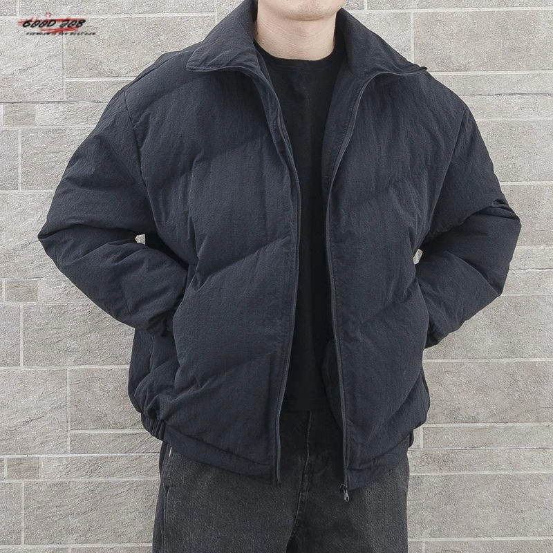 棉衣男潮2023新款冬季加绒加厚棉服外套韩版潮流帅气日系冬装上衣