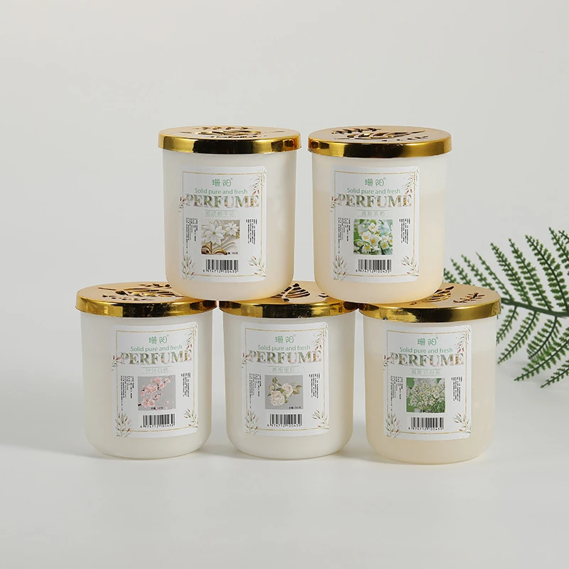 两单三单屯-金色枫叶固体香膏房间持久留香薰厕所除臭空气清新剂