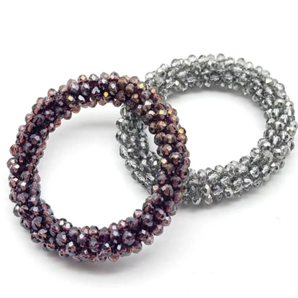 气质发圈轻奢手链头绳两用皮筋韩版百搭扎马尾发绳