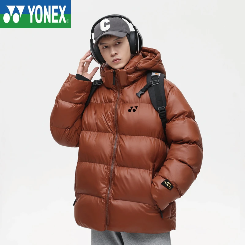 新款尤尼/克斯男长款棉服冬季加厚保暖外套休闲面包服衣户外运动