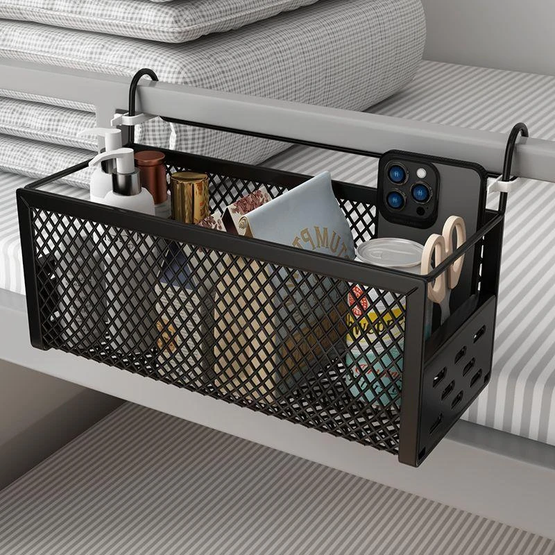 床边挂篮子宿舍好物床头置物架学生寝室床上铺挂式收纳筐空间神器