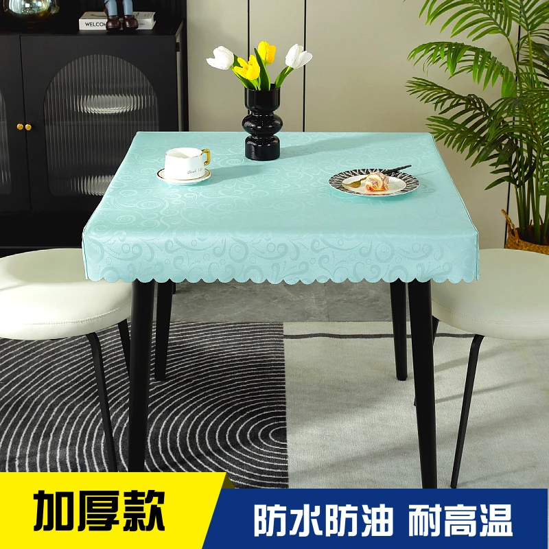 防水家用厚款烤火桌套罩耐高温电炉皮套长方形加厚防烫茶几布防油