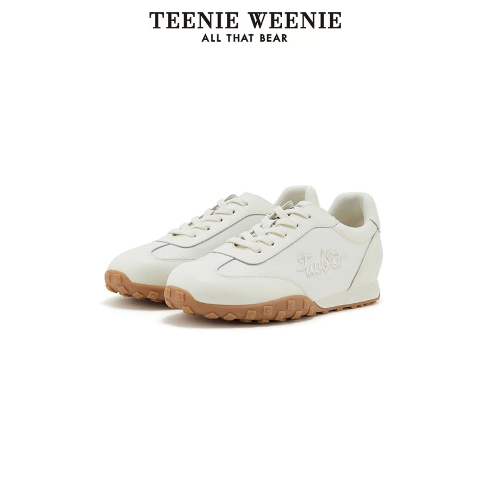 TeenieWeenie小熊24拼色刺绣休闲阿甘德训鞋舒适平底TTAP24F706A