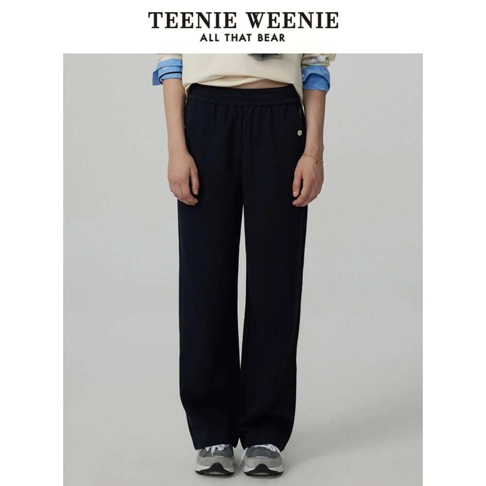 TeenieWeenie小熊阔腿休闲裤长裤卫裤运动裤宽松时尚TTTM244903P