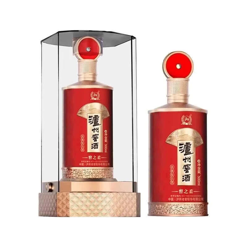 LUZHOU/泸州泸州窖酒 窖之柔（红）浓香型白酒52度500ml