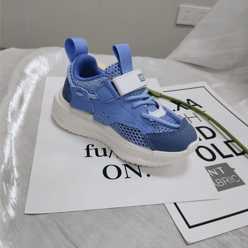 28-39夏季男童单网轻便运动鞋女童休闲跑步鞋透气百搭0857  微瑕