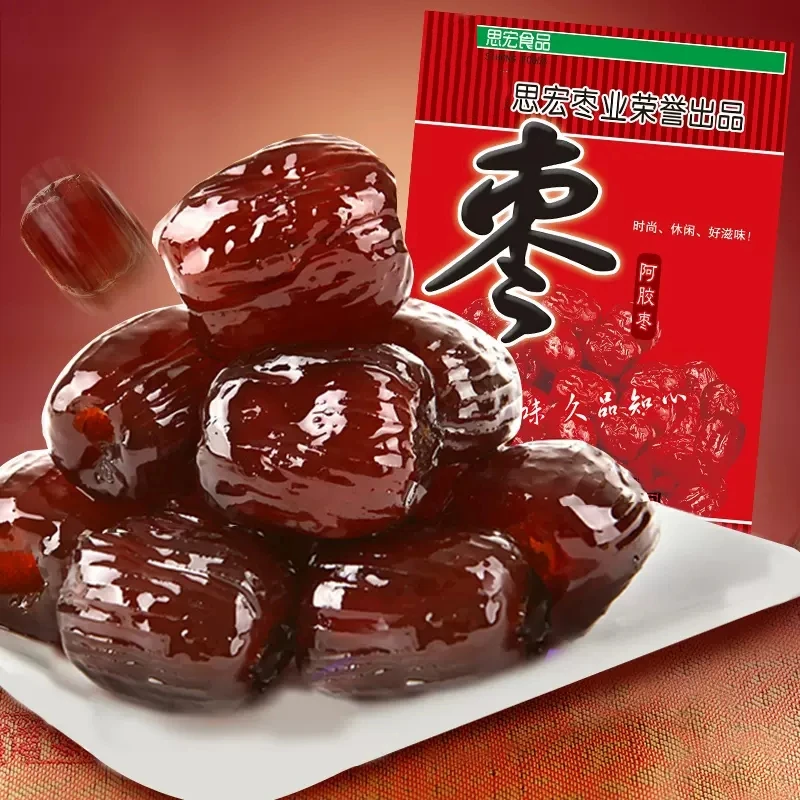 阿胶枣水晶无核红枣蜜奶枣仁派金丝阿娇软香甜新疆特产大红枣零食