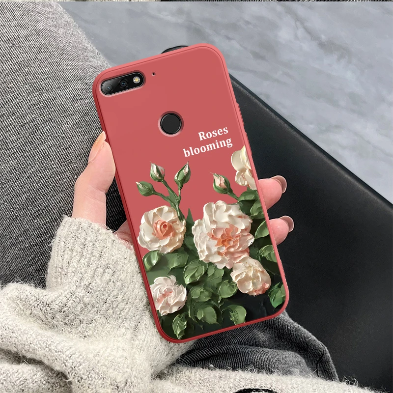 适用lnd一al4o手机壳LND-AL30液态硅胶lndal1o软外壳荣耀畅玩7c保