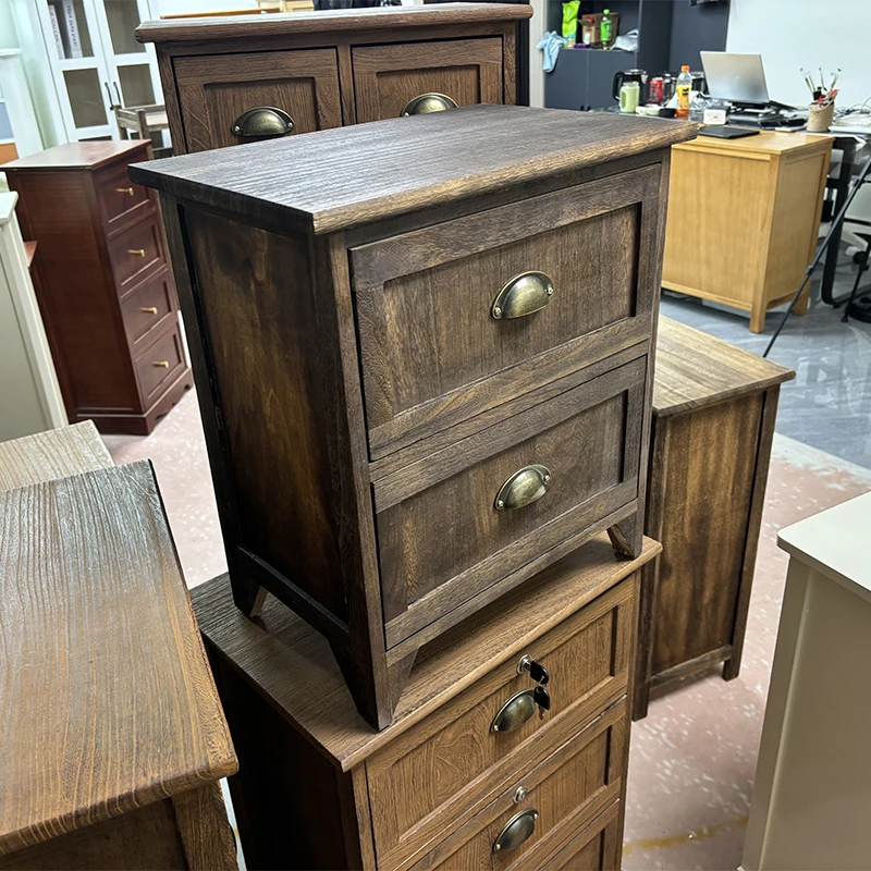 碳化2抽收纳柜45*30*50cm