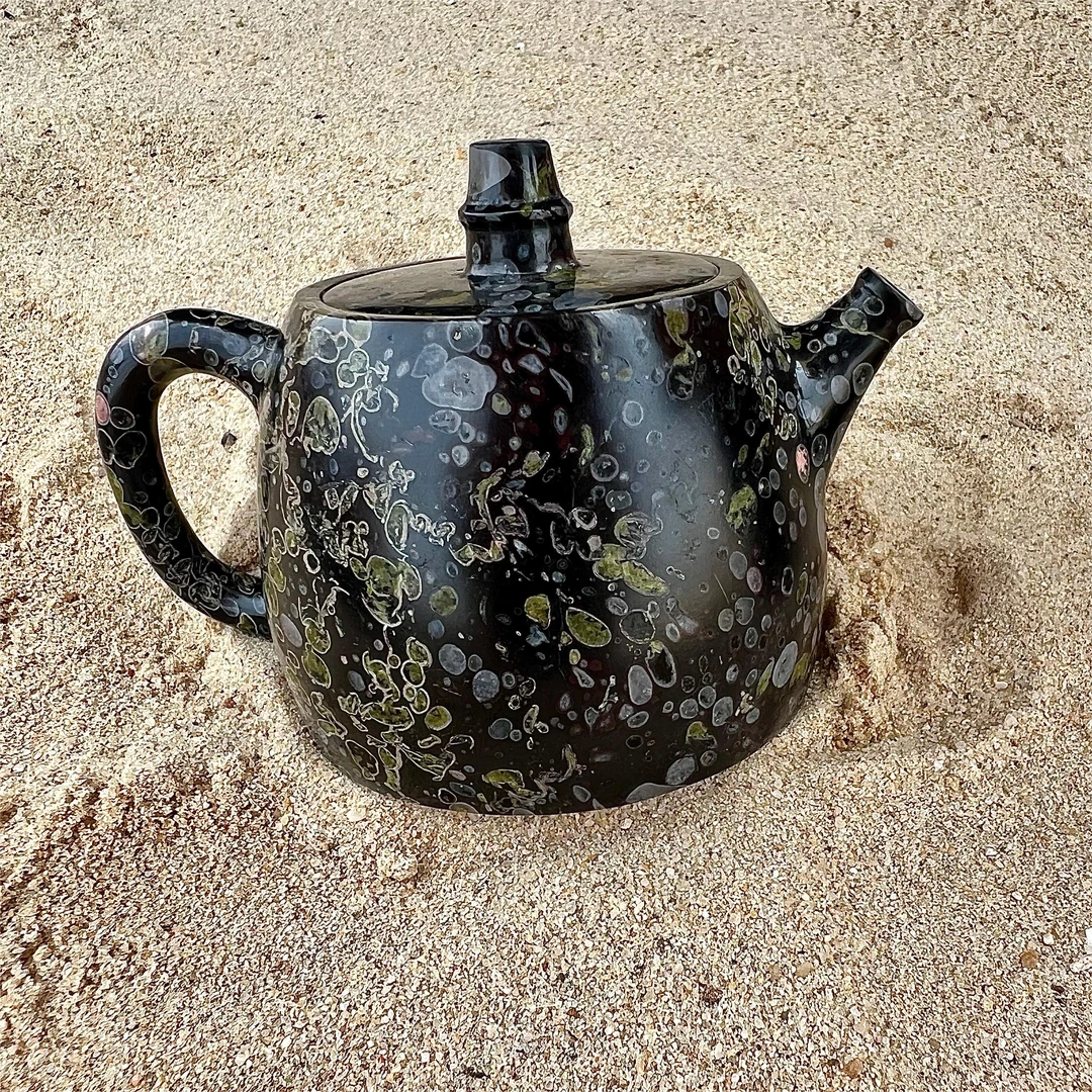 奢上奢奢上奢梅花玉精品钟鼎壶纯手工茶壶精美个性