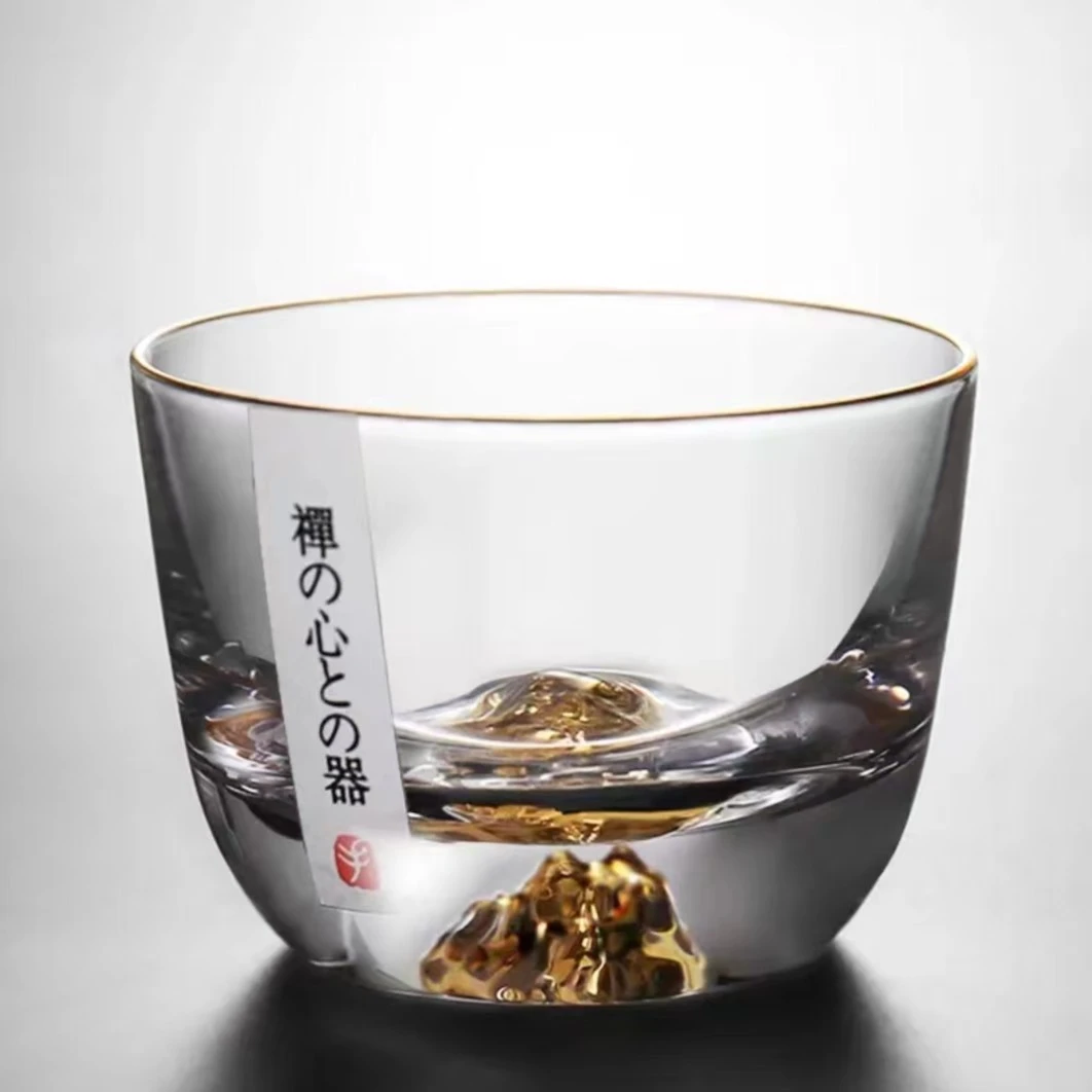 藏金主人杯玻璃杯喝水杯茶水杯耐热耐冷