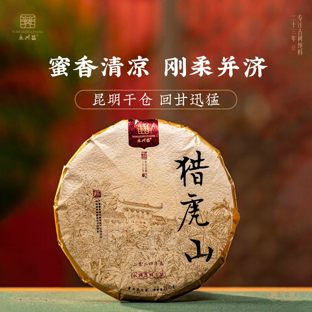 2024年刮风寨猎虎山古树春茶200g易武精微高端小众产区珍藏品鉴级