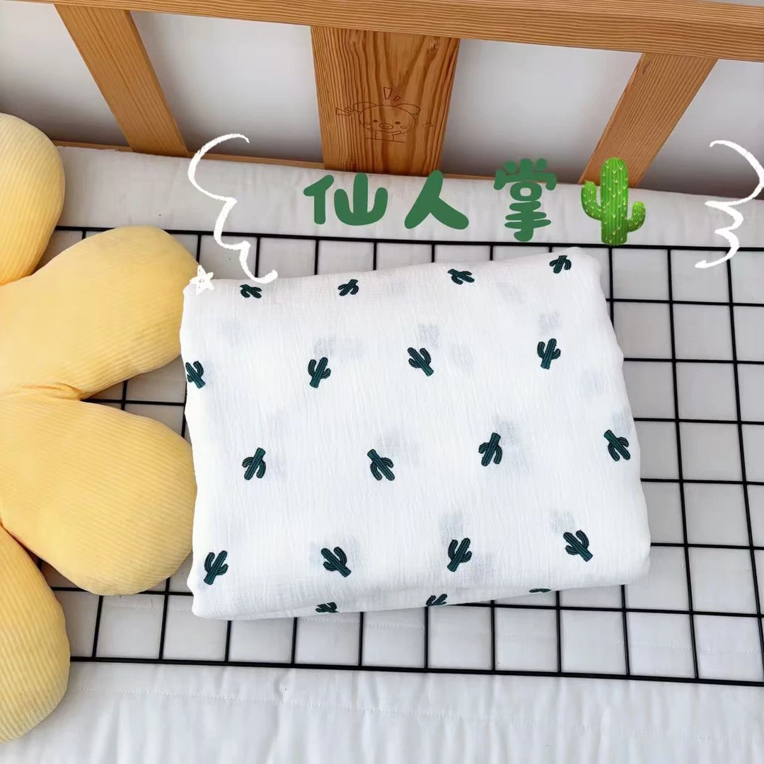 【J】【被套】A类母婴级韩国绉绉纱棉花糖纱布被罩