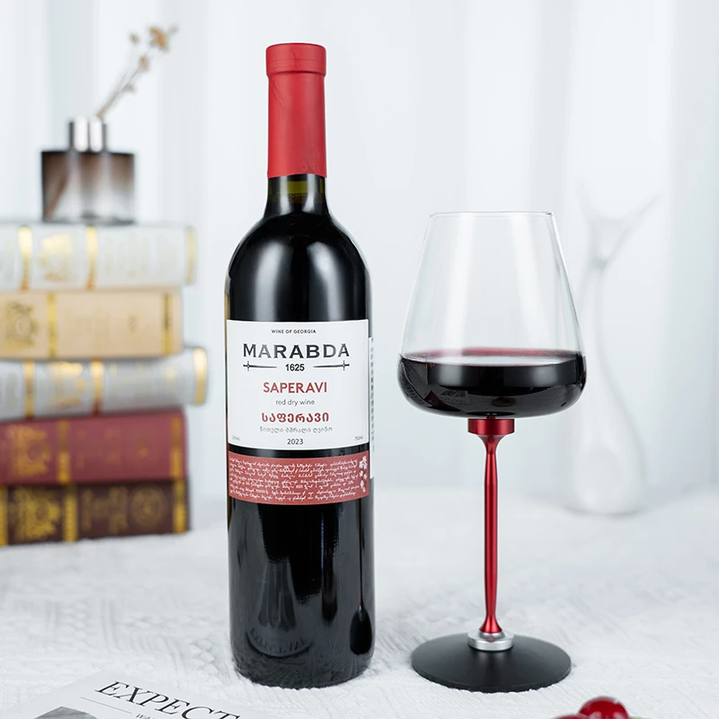 【格鲁吉亚原瓶原装进口】萨别拉维干红葡萄酒12.0%vol 750m