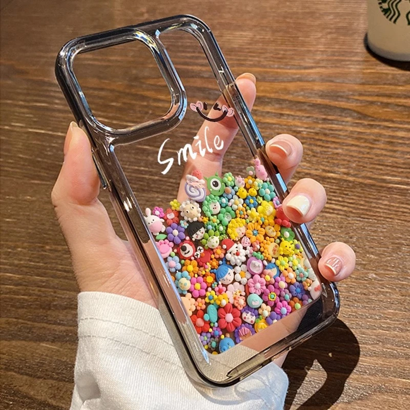 适用苹果15手机壳新款夏日iphone14promax小公仔13pro全16promax
