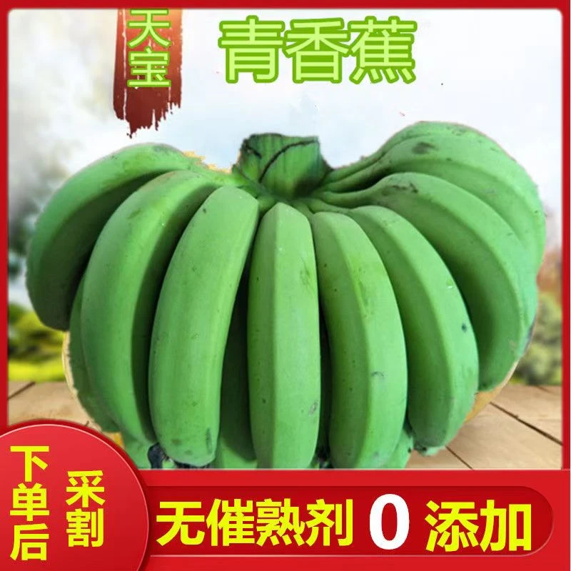 福建天宝香蕉自然成熟新鲜采摘食用果香饱满高山甜香蕉5斤包邮