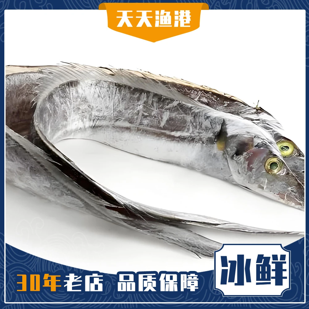冰鲜带鱼海鲜/带鱼冰鲜整条带鱼/带鱼同城送