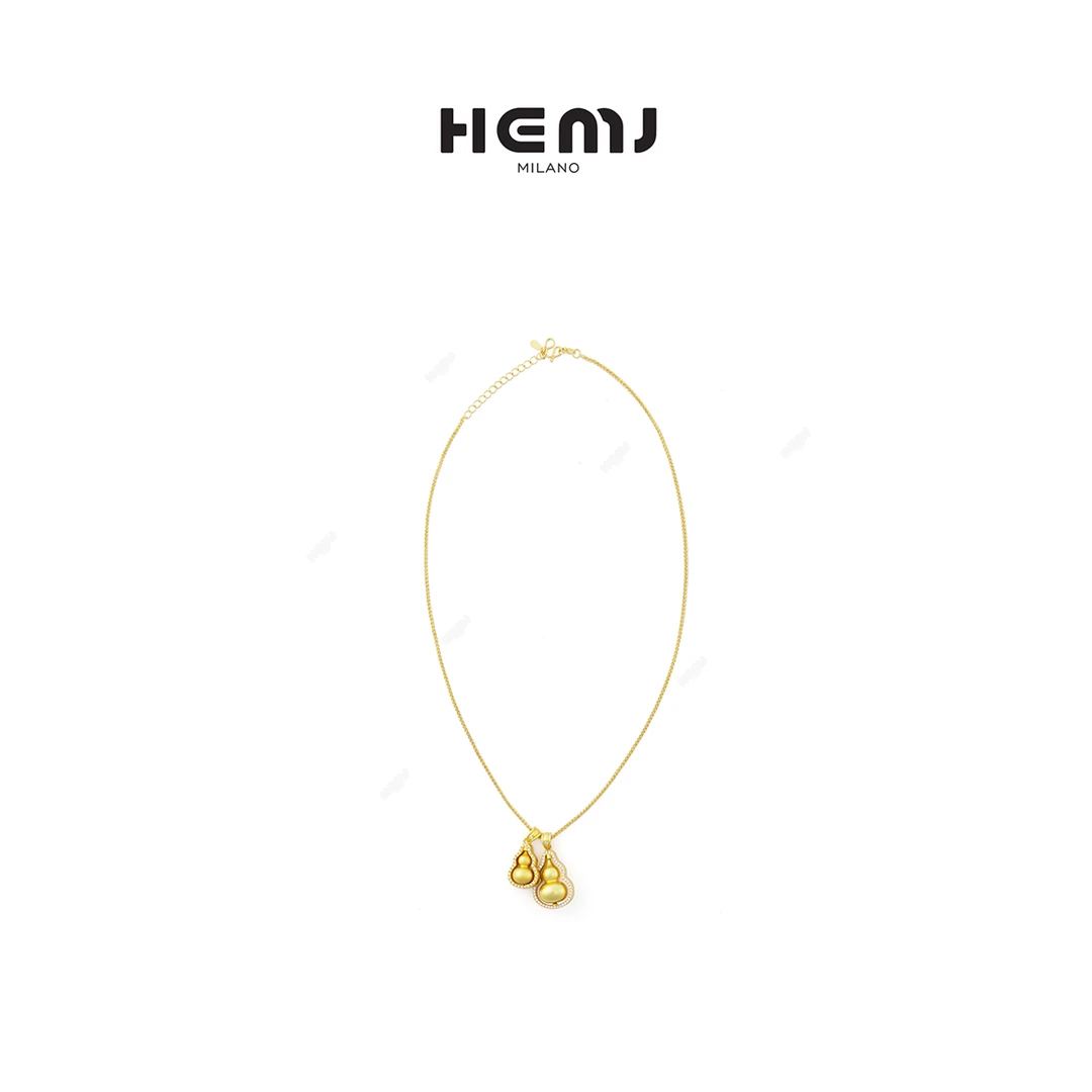 铜项链 HEMJ 时来运转 葫芦项链 MC1D3985