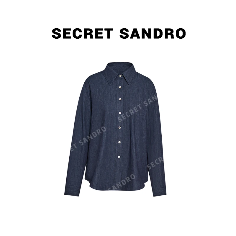 【宋慧乔】Secret Sandro 鸥纪儿  衬衫 C64213371R