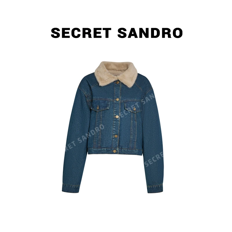 【Secret Sandro】鸥纪儿 外套 J84221360R