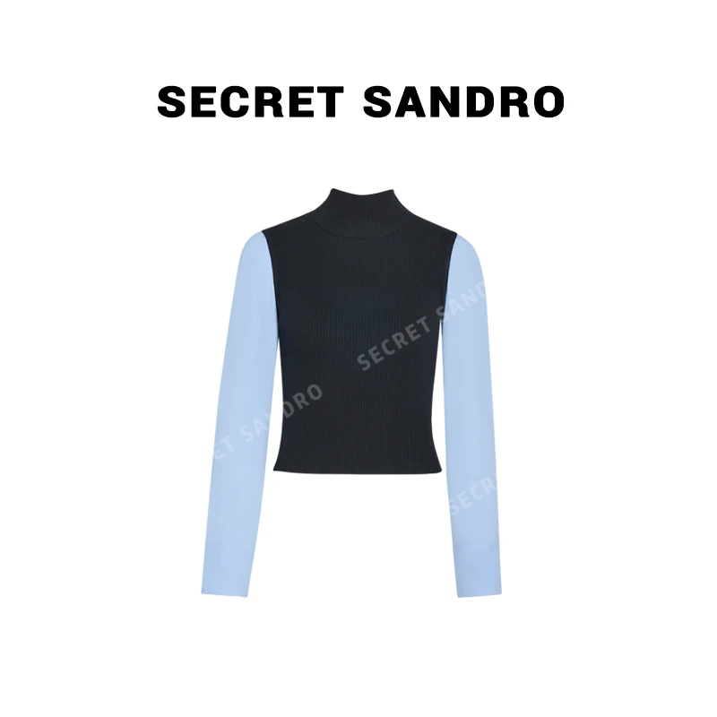 【小蓝】Secret Sandro 鸥纪儿 毛衫 M64202148R