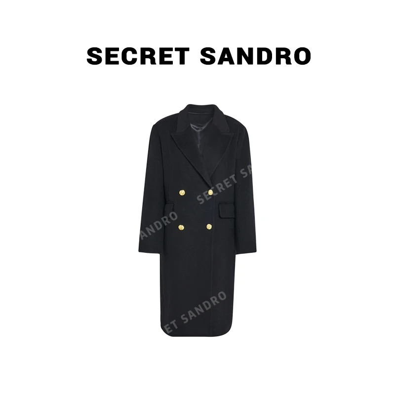 【黑金大衣】【多娜&Secret Sandro粉丝专享】外套 V84200192R