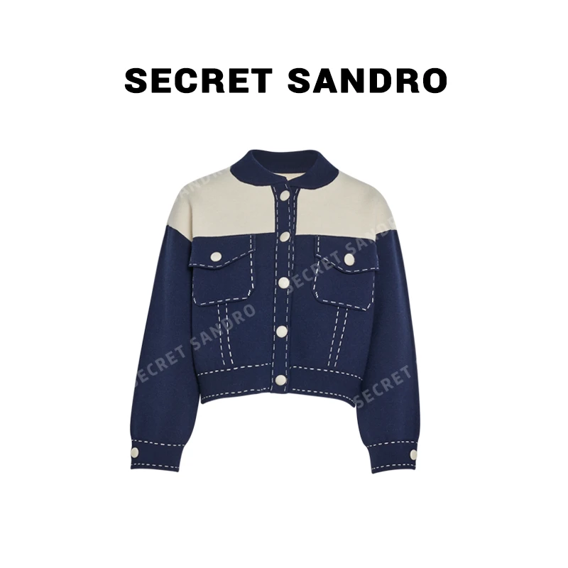 【虚线】Secret Sandro 鸥纪儿 毛衫 M64285009R